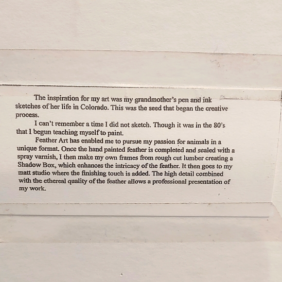 Framed art with Eagle, feathers, and American flag - Picture 6 of 6